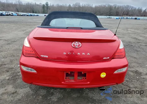 2008 Toyota Camry Solara Se z USA, uszkodzony, nr VIN 4T1FA38P78U159589